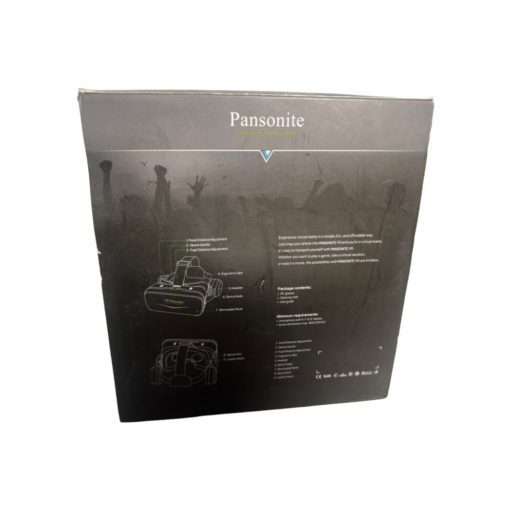 NIB Panasonic Virtual Reality Glasses For Android Phones New In Box - Picture 3 of 6